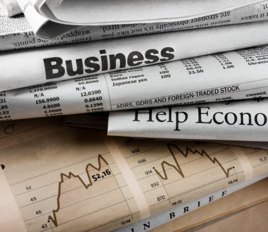 Kemp addresses tax credits, MLB All Star exit in talk with Cobb business leaders Closeup of ftack of folded newspapers sitting on a table