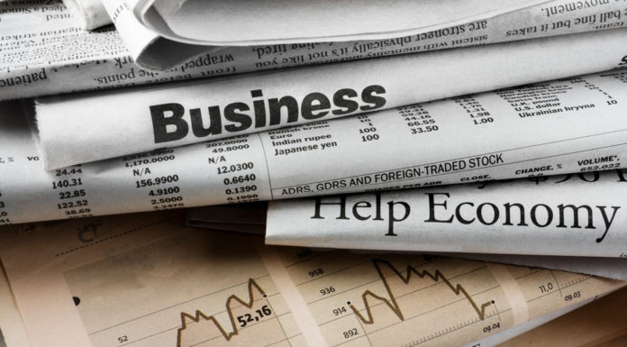 Kemp addresses tax credits, MLB All Star exit in talk with Cobb business leaders Closeup of ftack of folded newspapers sitting on a table