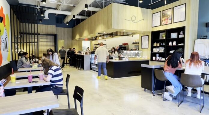 Stitch Coffee opens its doors in Canton Inside Stitch Coffee shop in Canton (Nyah Snyder/Fresh Take Georgia).