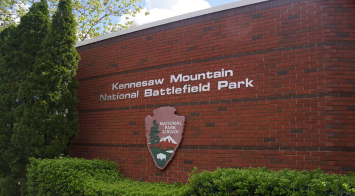U.S National Parks: Visitor spending stirs local economies and stimulates the national economy Outside the Kennesaw Mountain Battlefield Park. (Juliane Balog/Fresh Take Georgia)