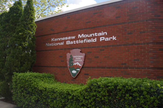 Outside the Kennesaw Mountain Battlefield Park. (Juliane Balog/Fresh Take Georgia)